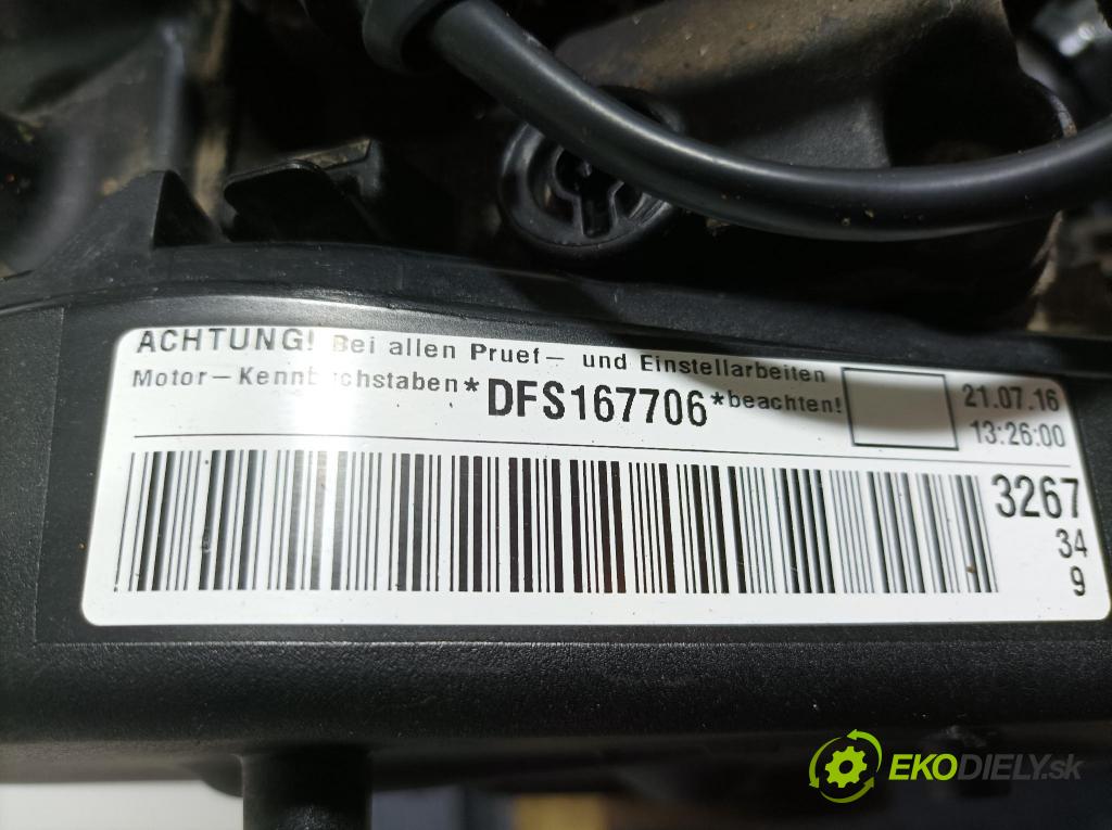 Vw Caddy 2016 motor Diesel: DFS