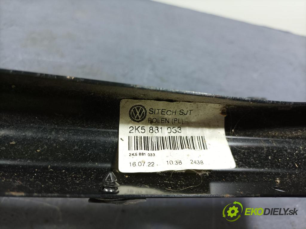 Vw Caddy 2016 Sedačka Ovládače: 2K5881033