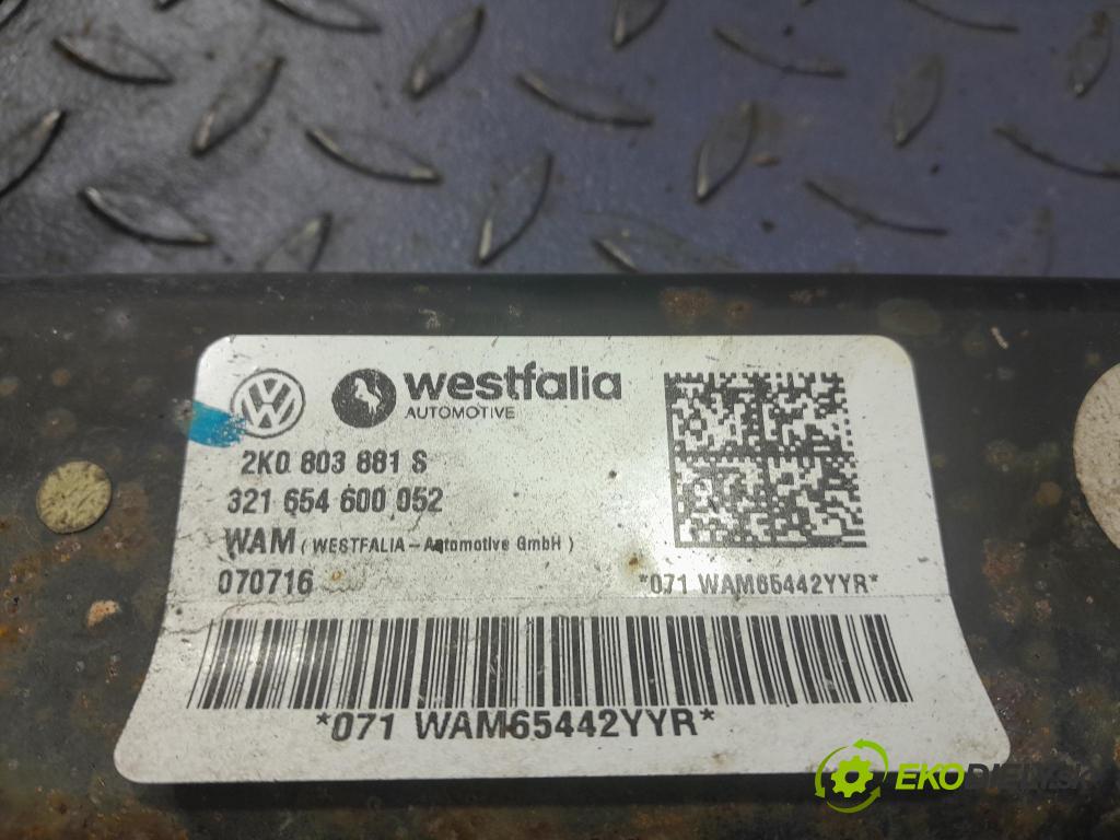Vw Caddy 2016 Hák: Do Prívesy: 2K0803881S
