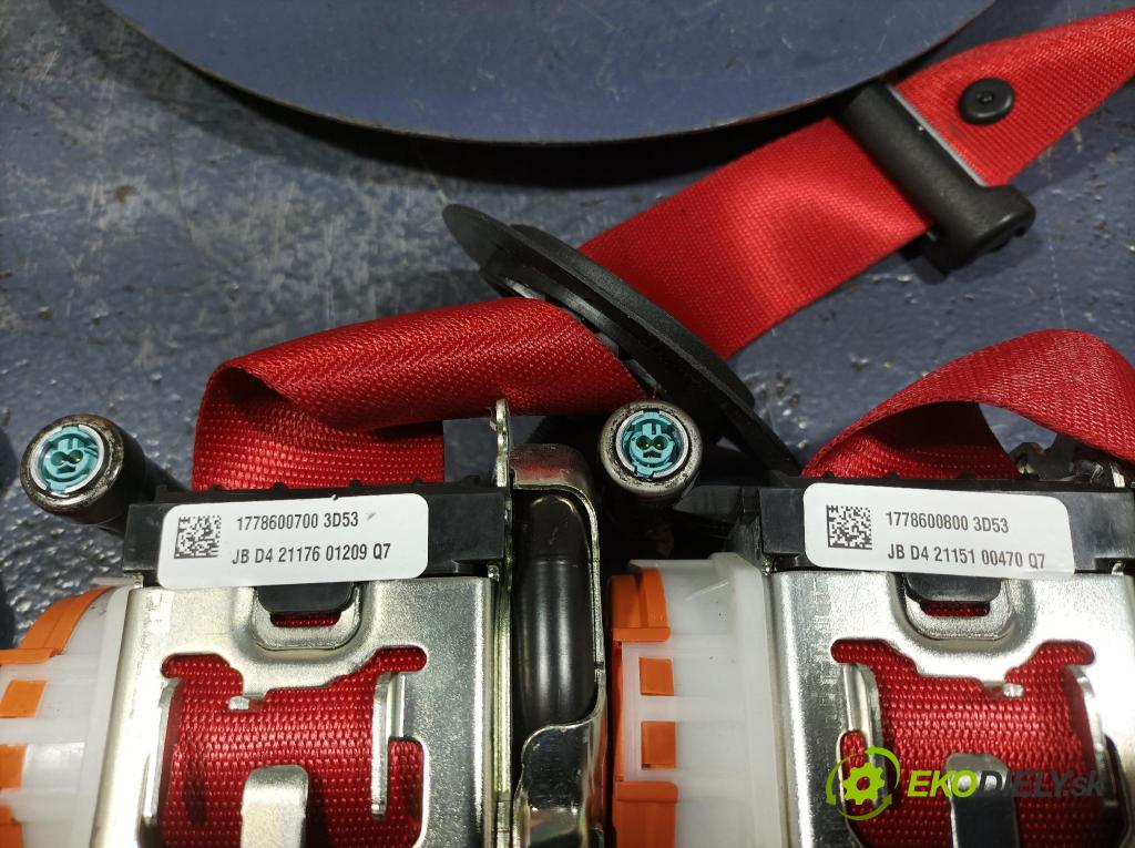 Mercedes A-klasa 2021 Pásy: Bezpečnosť: x A1778600700