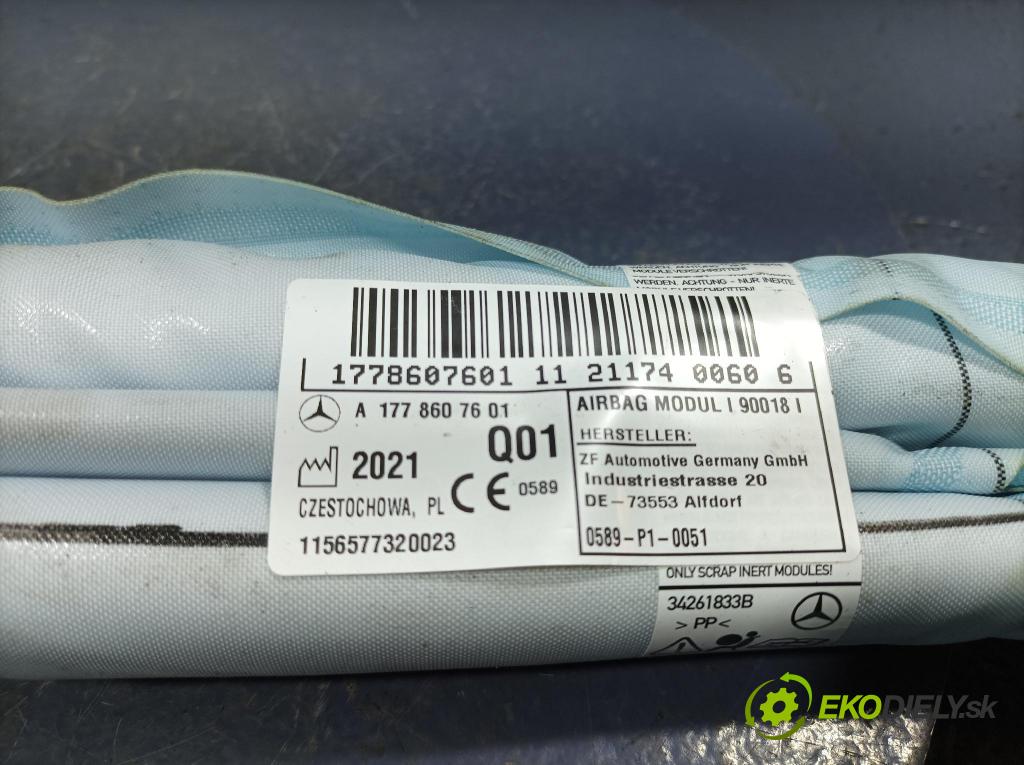 Mercedes A-klasa 2021 Airbag: clona x A1778607601