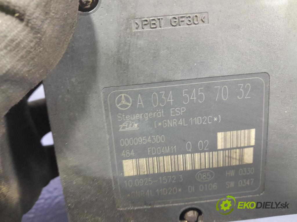 Mercedes C-klasa 2005 čerpadlo ABS x A0054311512