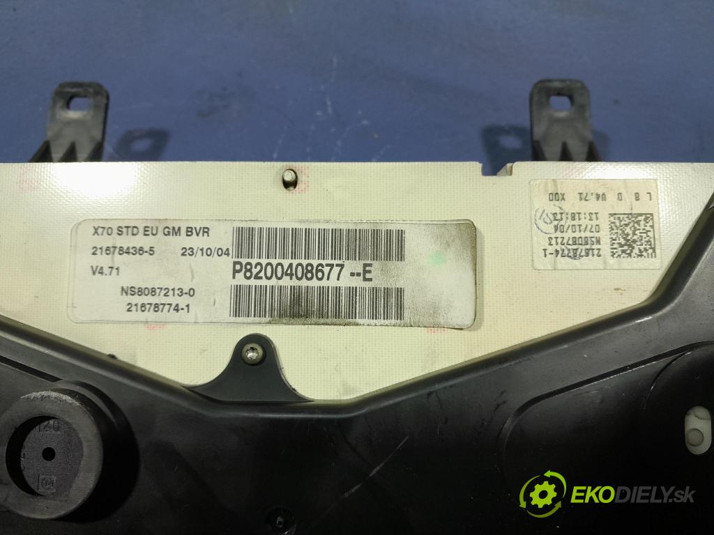 Opel Movano 2004 prístrojovka/ budíky 8200408677