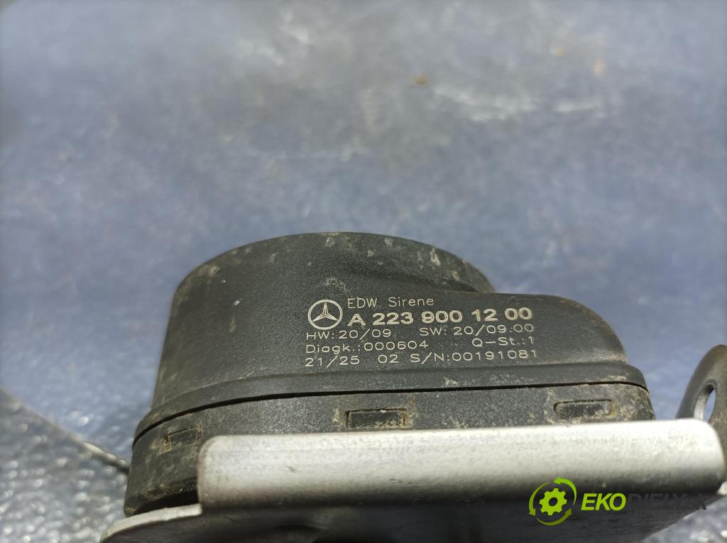 Mercedes A-klasa 2021 Signál: Zvuk: A2239001200