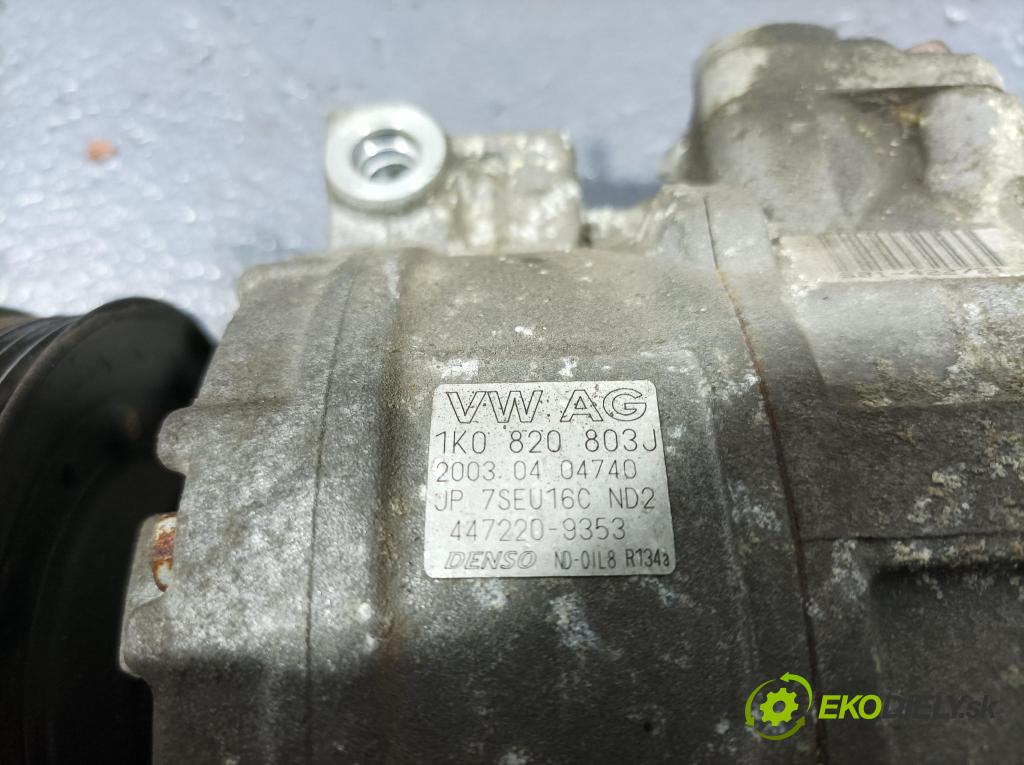 Vw Touran 2003 Kompresor: Klimatizácia: 1K0820803J