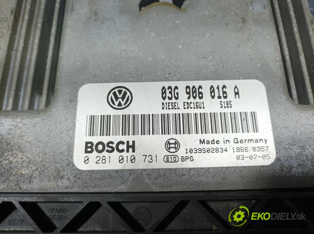 Vw Touran 2003 riadiaca jednotka Motor: 03G906016A