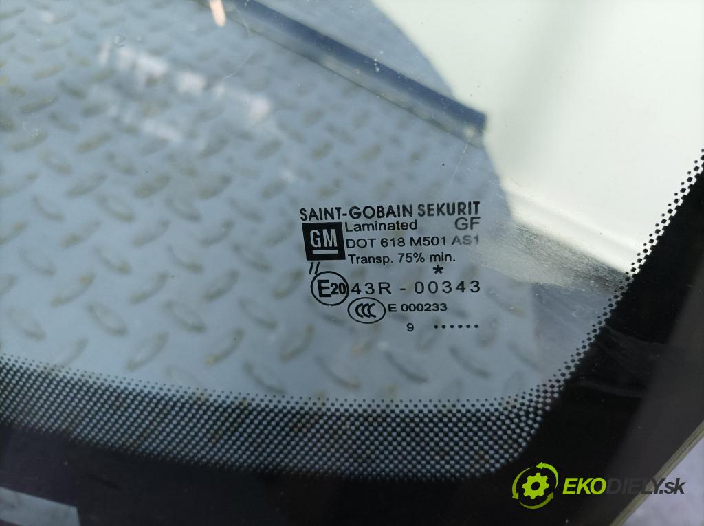 Opel Corsa 2009 sklo Predné: přední: 