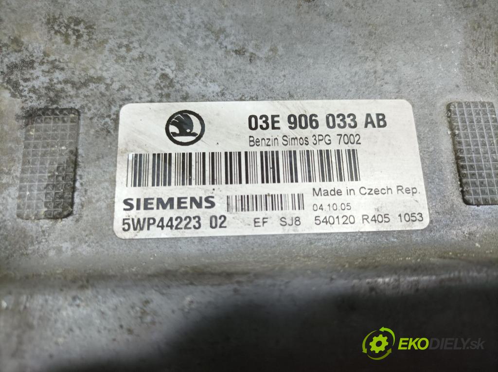 Skoda Fabia 2005 riadiaca jednotka Motor: 03E906033AB