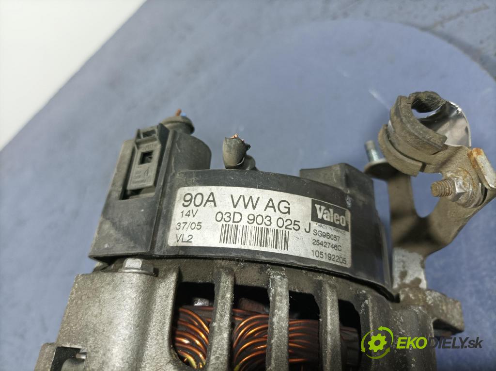 Skoda Fabia 2005 Alternator 03D903025J