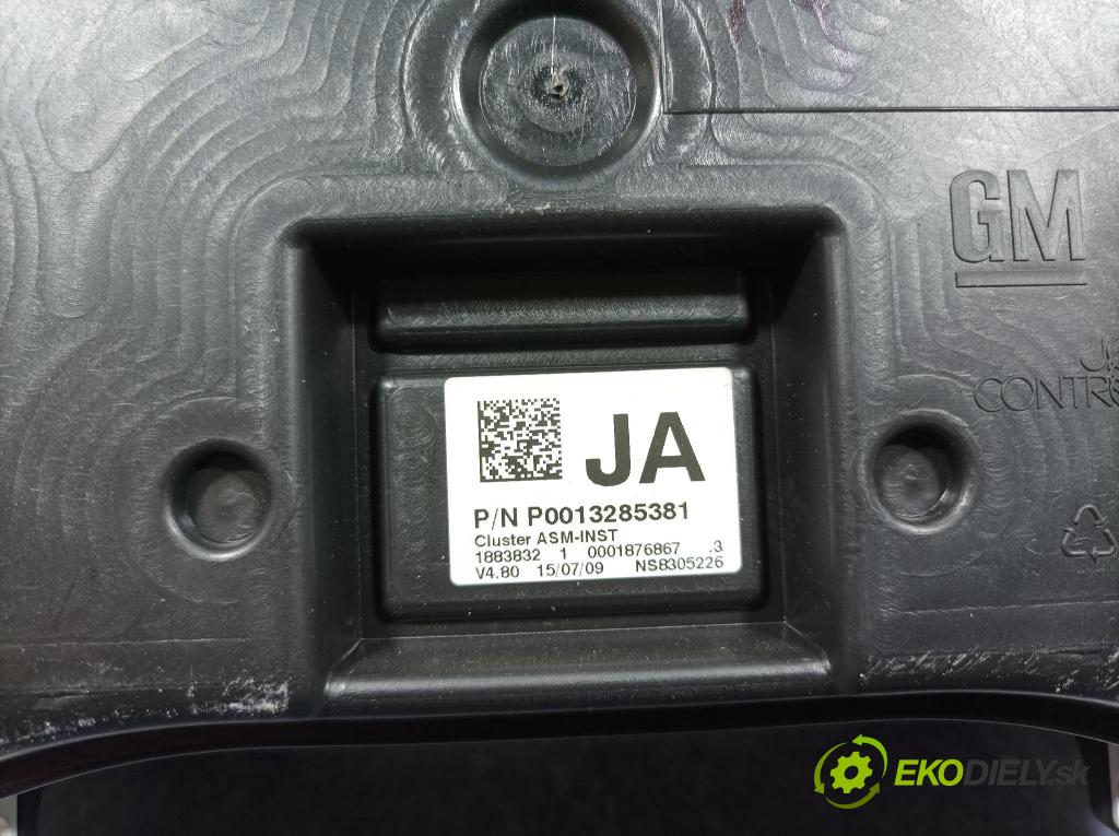 Opel Corsa 2009 prístrojovka/ budíky 13285381