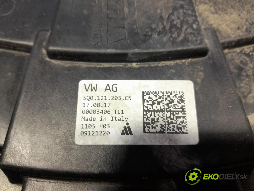 Skoda Octavia 2017 Ventilátor Chladič: 5Q0121203CN