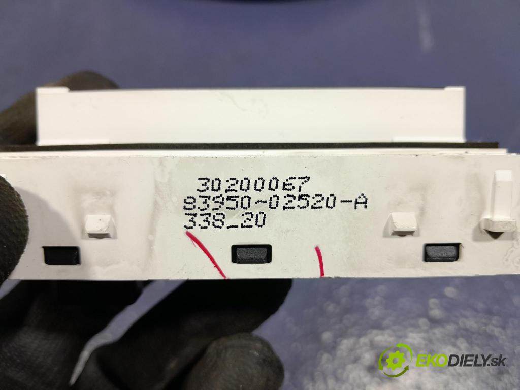 Suzuki Swace 2021 Zobrazit: Rádio: / GPS 93950-02520