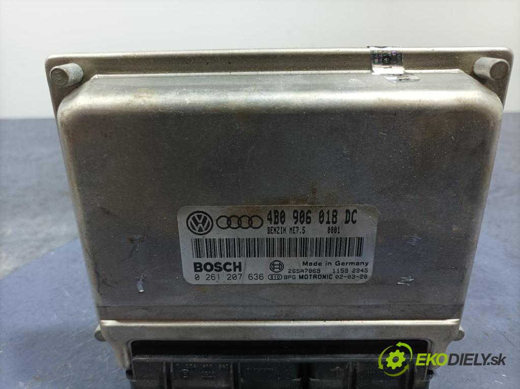 Skoda Superb 2003 riadiaca jednotka Motor: 4B0906018DC