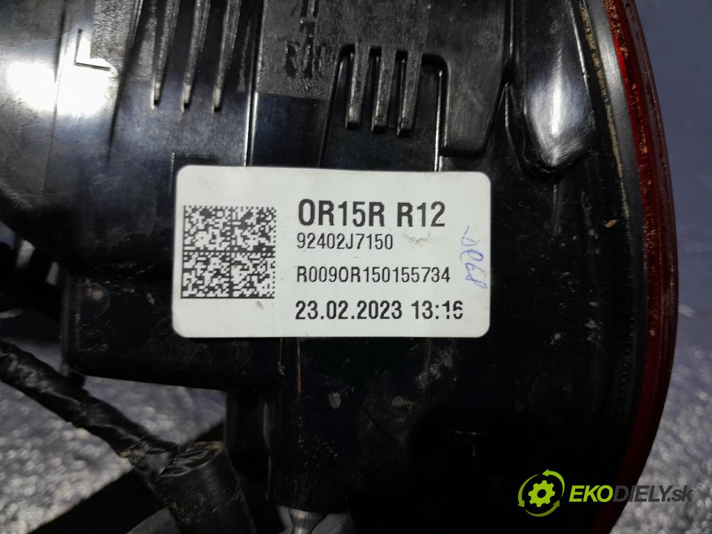 Kia Ceed 2023 svetlo / reflektor zad Prava: Vonkajsia: 92402-J7150