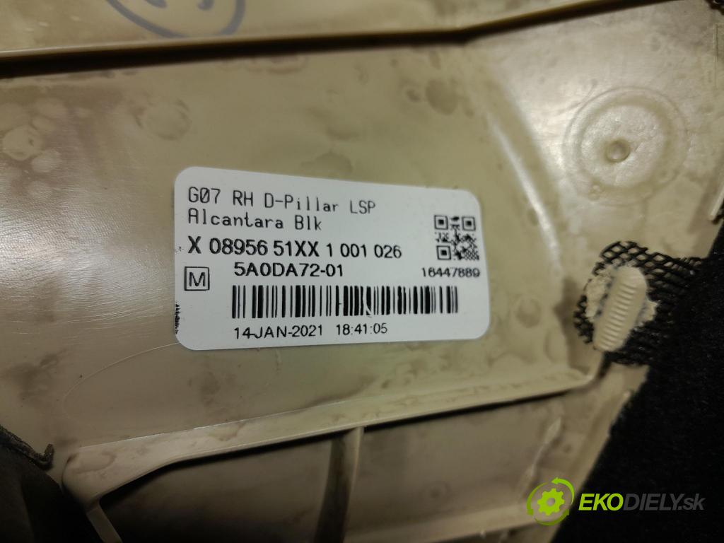 Bmw X7 2021 kryt Plast: Interiéry: 5A0DA72
