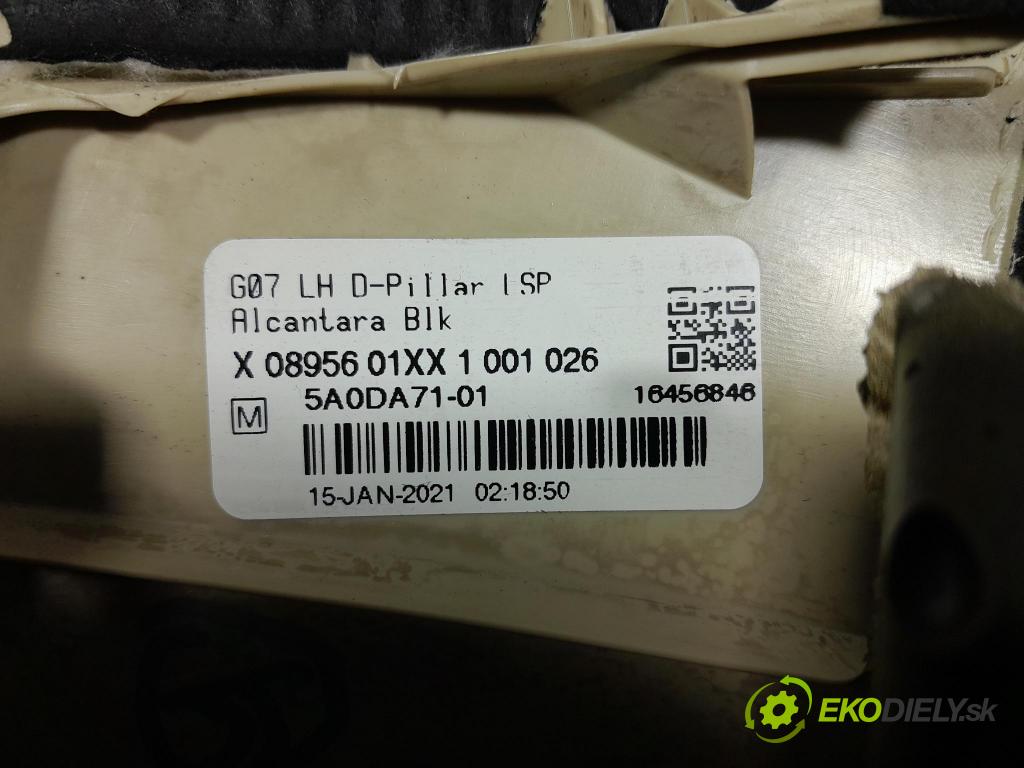 Bmw X7 2021 kryt Plast: Interiéry: 5A0DA71