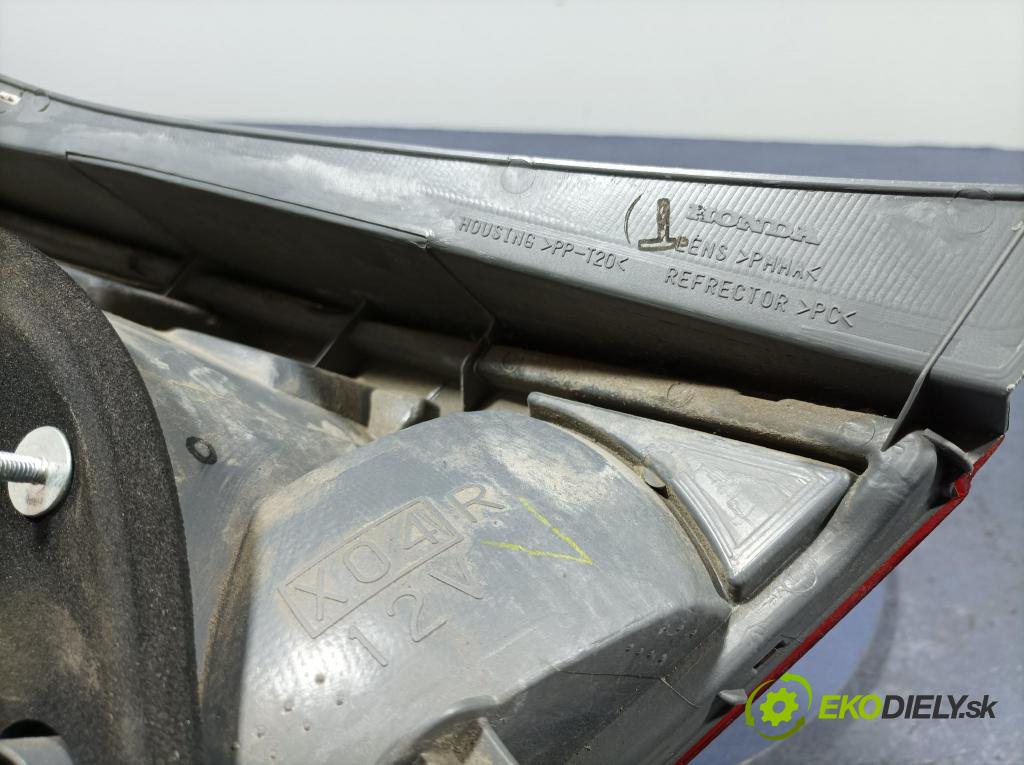Honda Jazz 2008 svetlo / reflektor zad Prava: Vonkajsia: