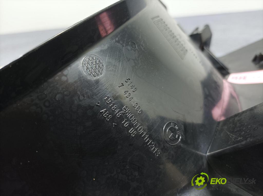 Bmw X7 2021 kryt Plast: Interiéry: 7434366