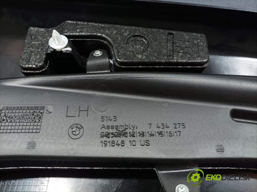 Bmw X7 2021 kryt Plast: Interiéry: 7496417
