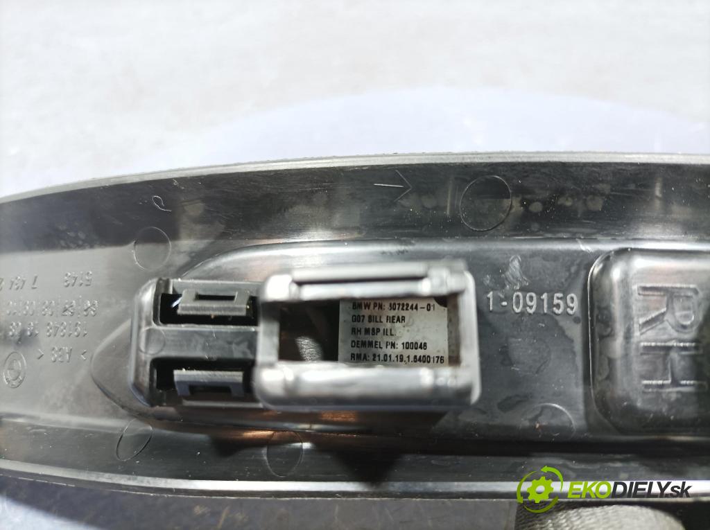 Bmw X7 2021 lišta Dekoratívne: Prah: 7434258