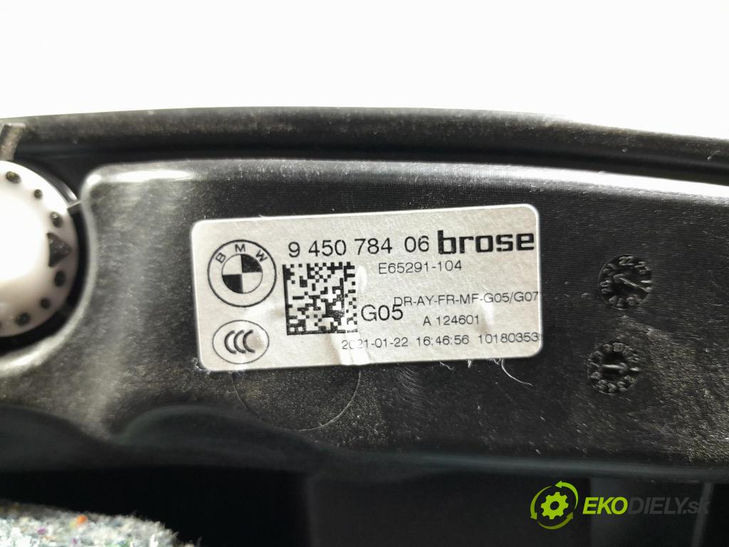 Bmw X7 2021 mechanizmus okna Okná: Predné v pravo: 9450784