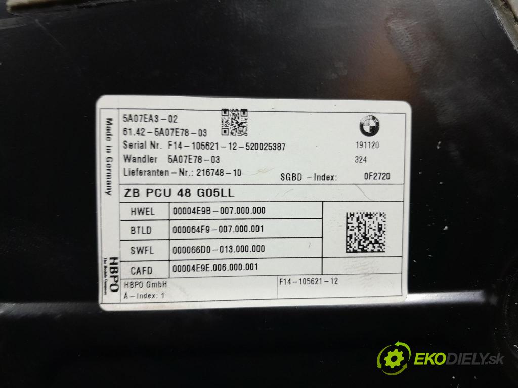 Bmw X7 2021 riadiaca jednotka 5A07E78