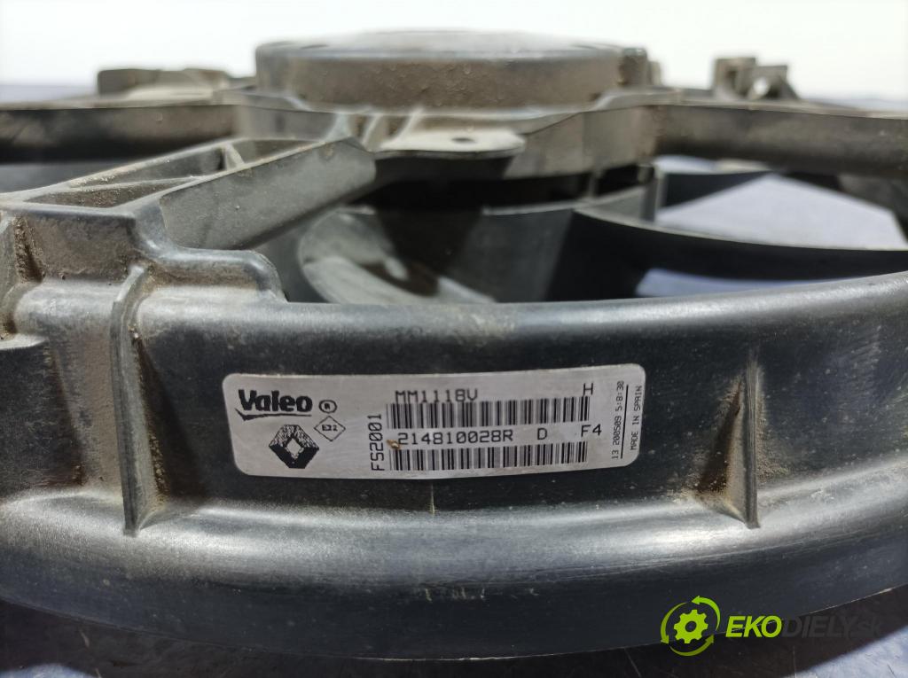 Renault Megane 2009 Ventilátor Chladič: 214810028R