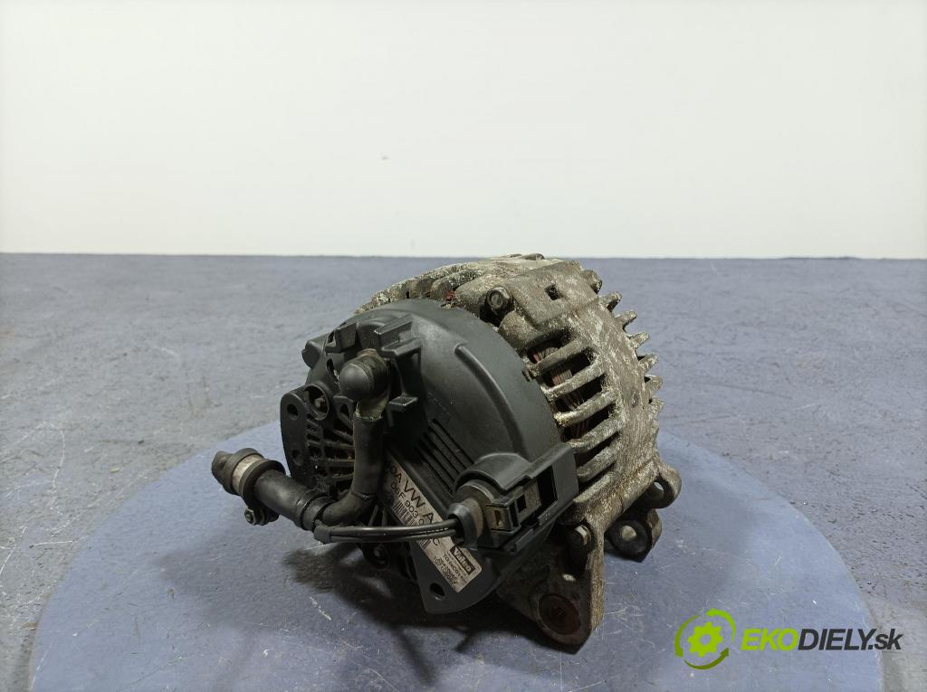 Vw Touran 2007 Alternator 06F903023C