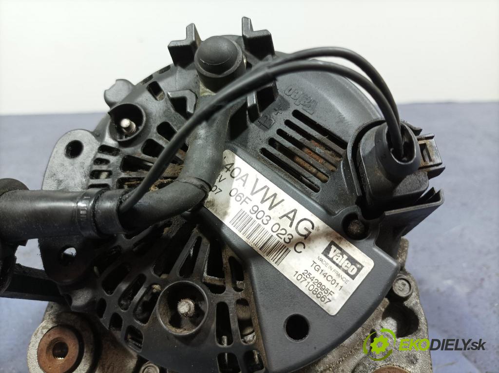 Vw Touran 2007 Alternator 06F903023C