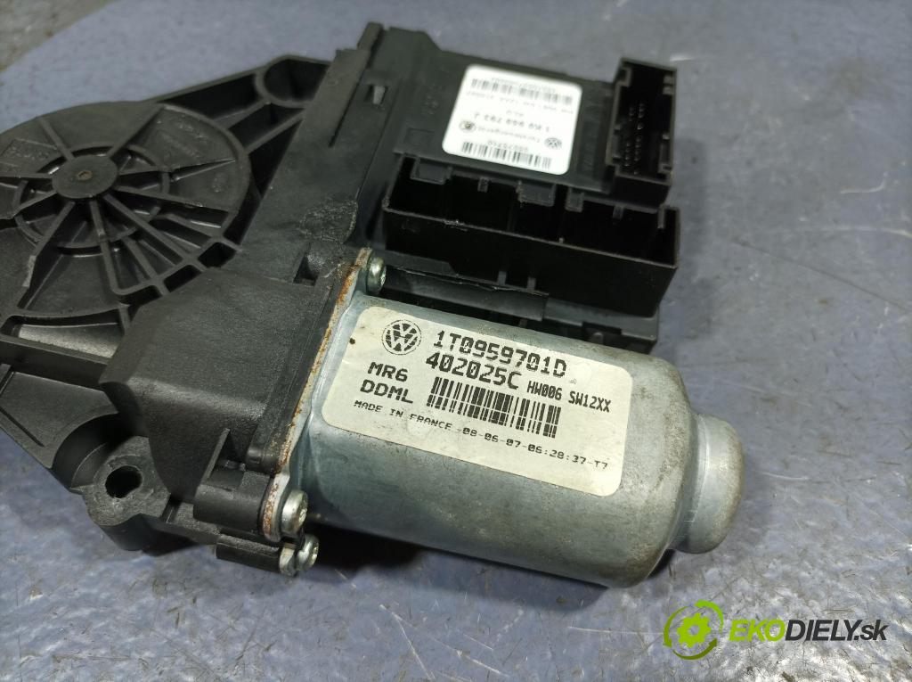 Vw Touran 2007 mechanizmus okna Okná: Predné Vľavo: 1K0959793J