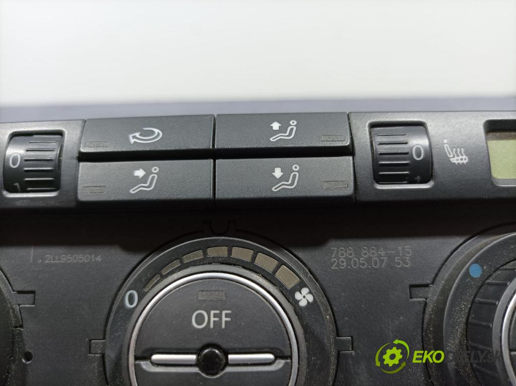 Vw Touran 2007 prepínač Klimatizácia: Prúd vzduchu: 