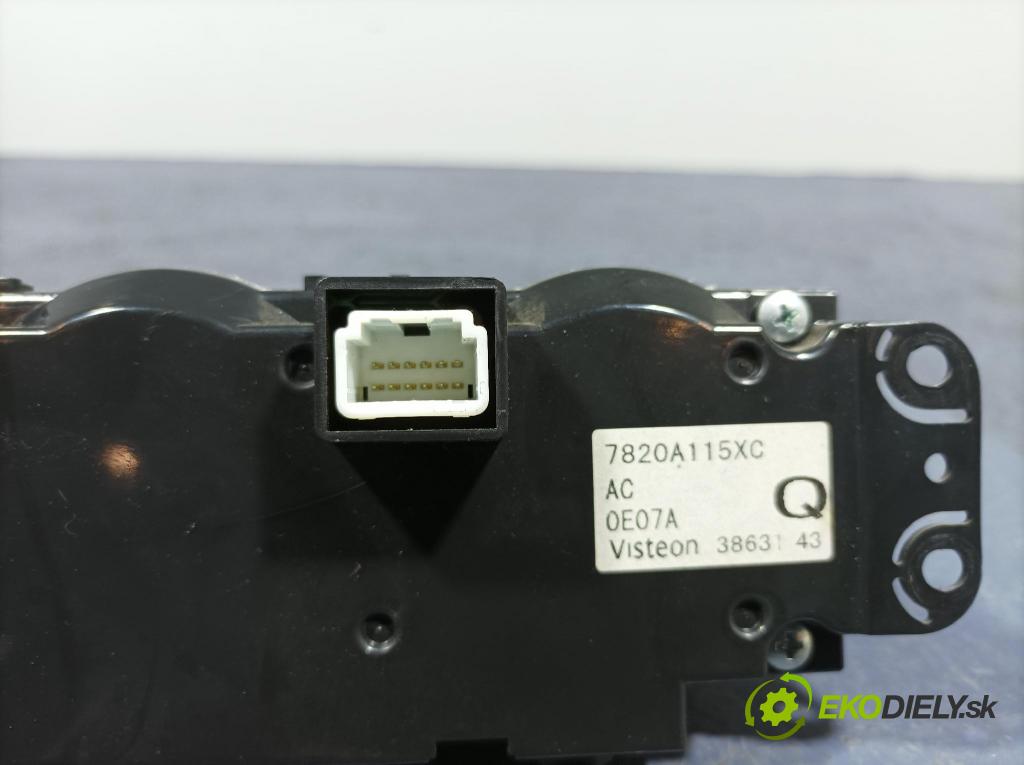 Mitsubishi Outlander 2010 Přepínač Klimatizace: Proud vzduchu 7820A115XC