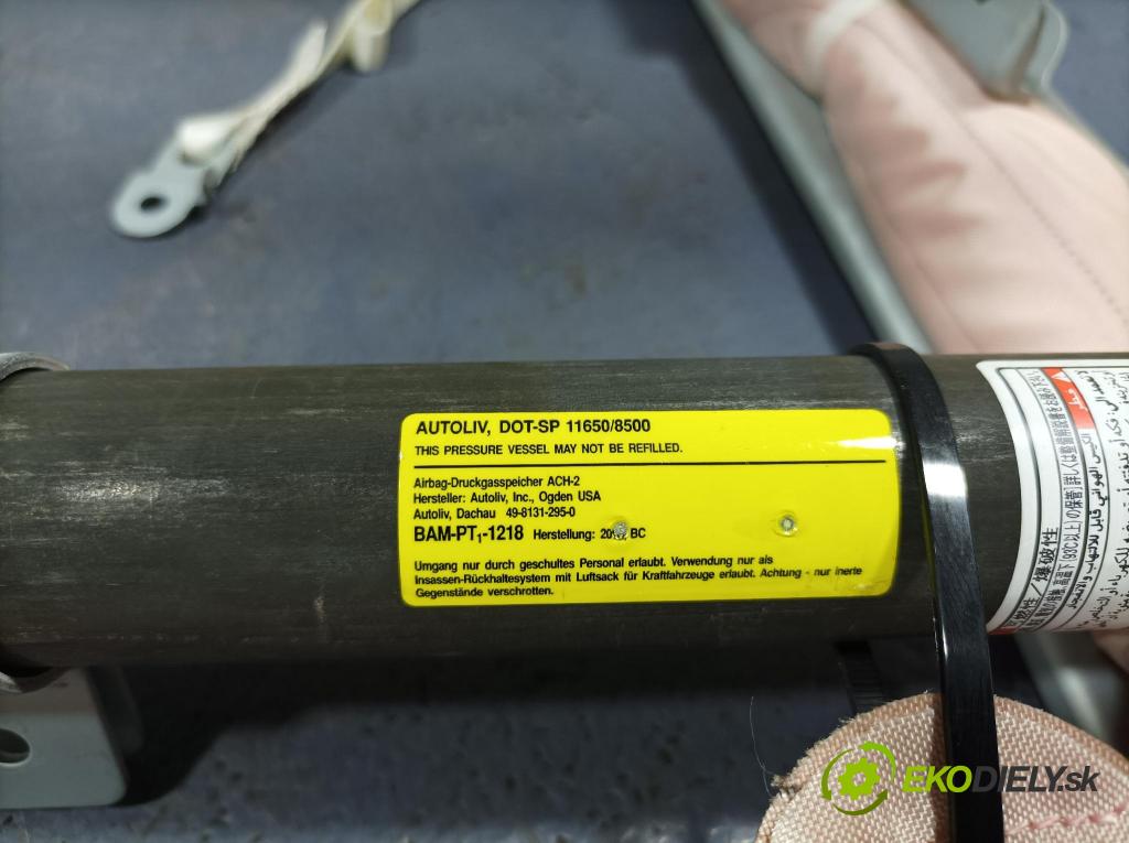 Mitsubishi Outlander 2010 Airbag: Záclona: x 610880801B