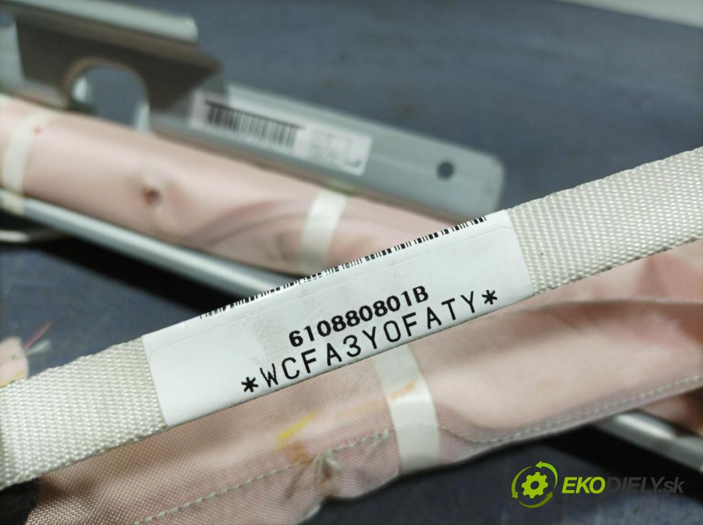 Mitsubishi Outlander 2010 Airbag: Záclona: x 610880801B