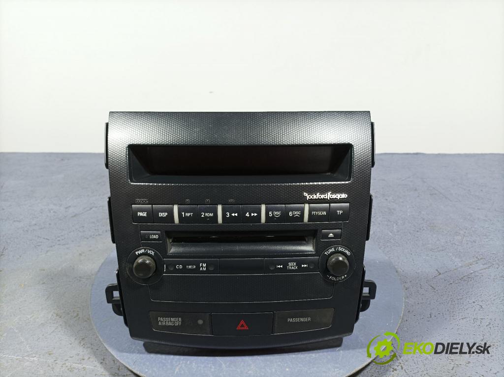 Mitsubishi Outlander 2010 prepínač Rádio: Navigacia: 8002A067XA