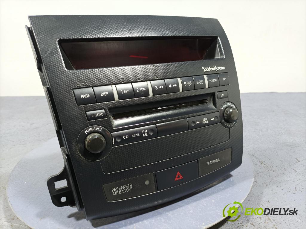 Mitsubishi Outlander 2010 prepínač Rádio: Navigacia: 8002A067XA