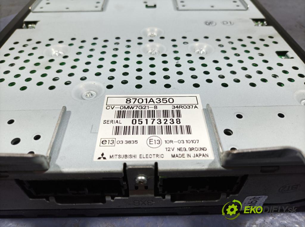 Mitsubishi Outlander 2010 Zesilovač: 8701A350