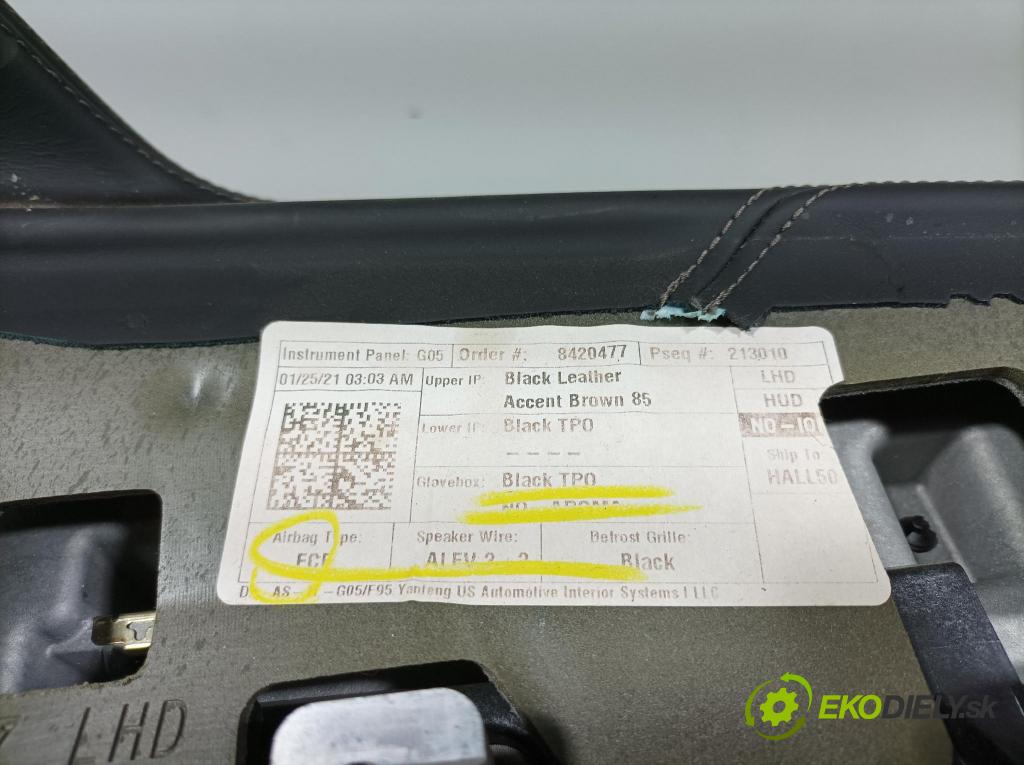 Bmw X7 2021 kokpit,přistrojova deska 9382489