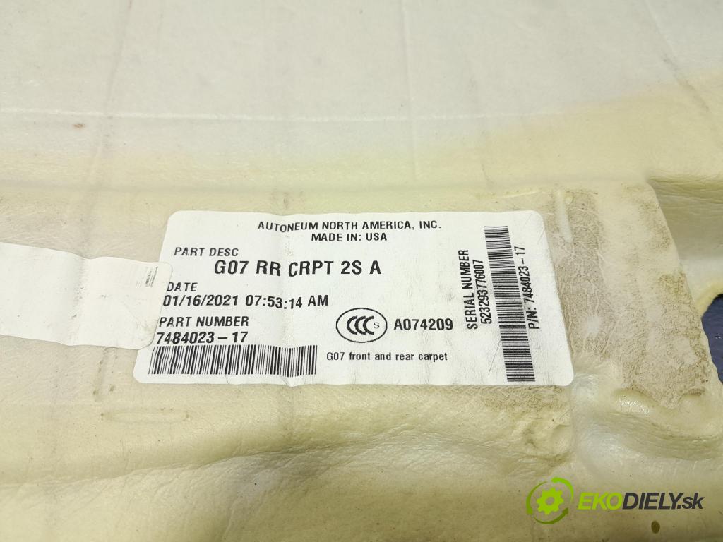 Bmw X7 2021 koberec do auta 7484023