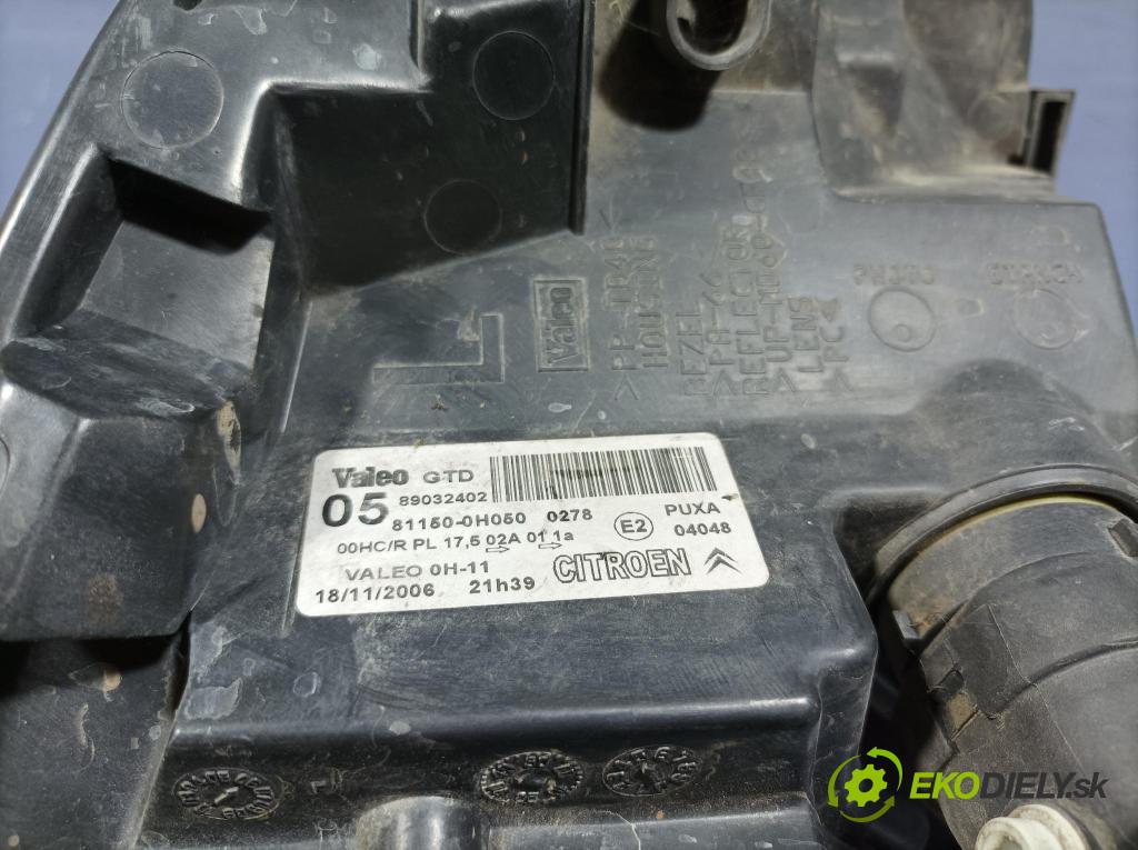 Citroen C1 2006 světlo Levý: 81150-0H050