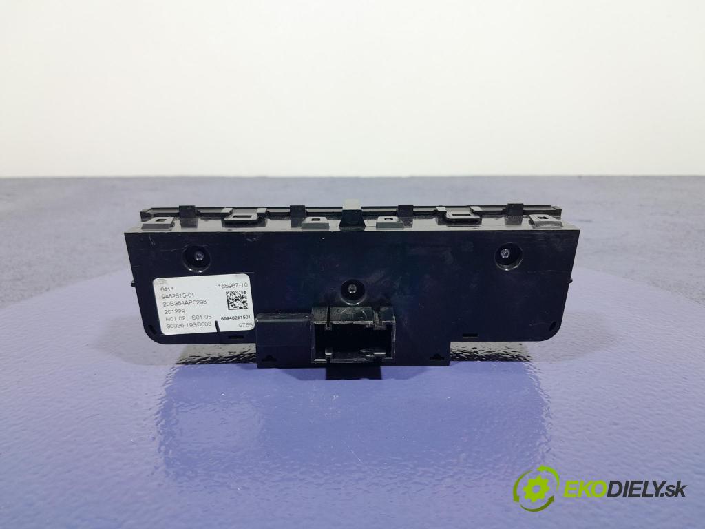Bmw X7 2021 prepínač Klimatizácia: Prúd vzduchu: 9462515