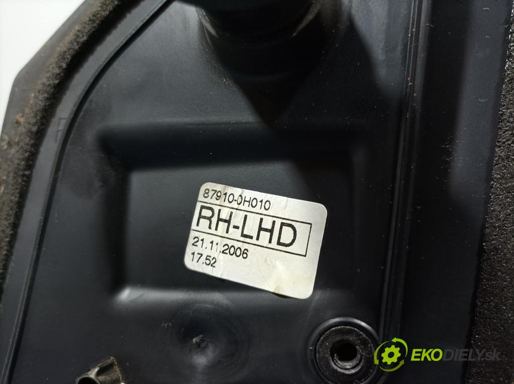 Citroen C1 2006 zpětné zrcátko prave 87910-0H010