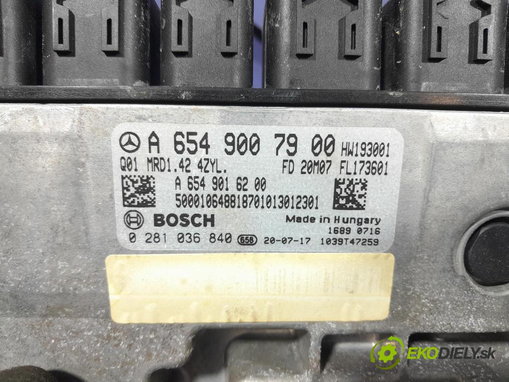 Mercedes E-klasa 2020 riadiaca jednotka Motor: A6549007900