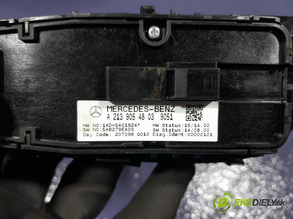 Mercedes E-klasa 2020 prepínač Okná: A2139054803