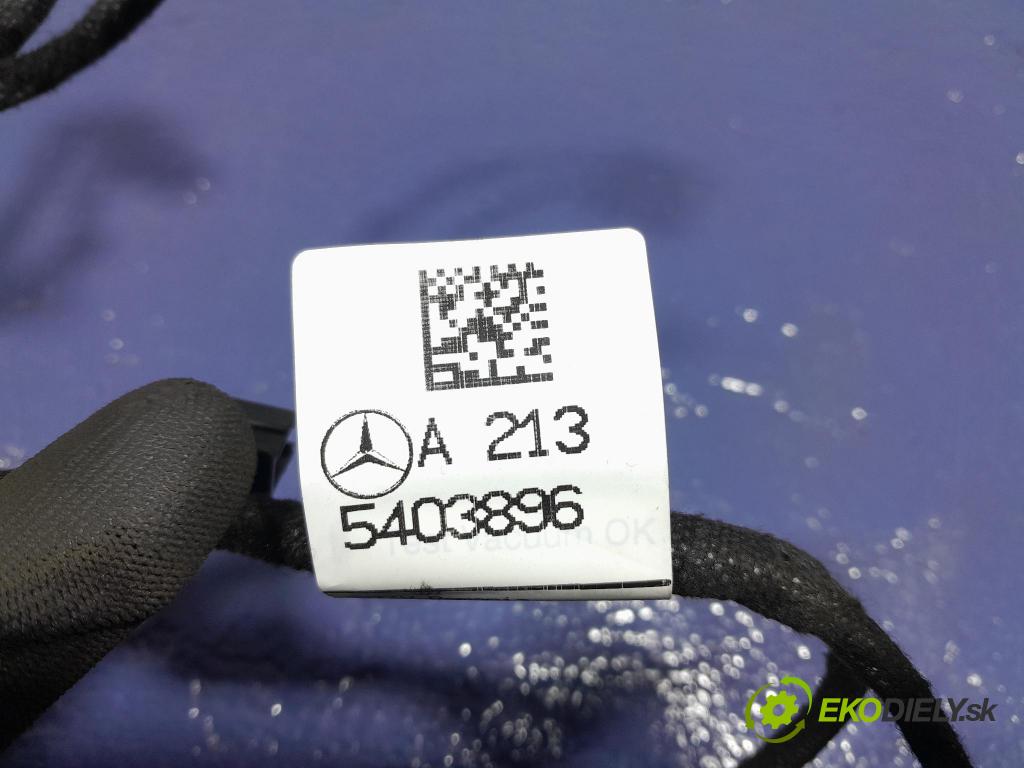 Mercedes E-klasa 2020 inštalácia Elektrický: A2135403896