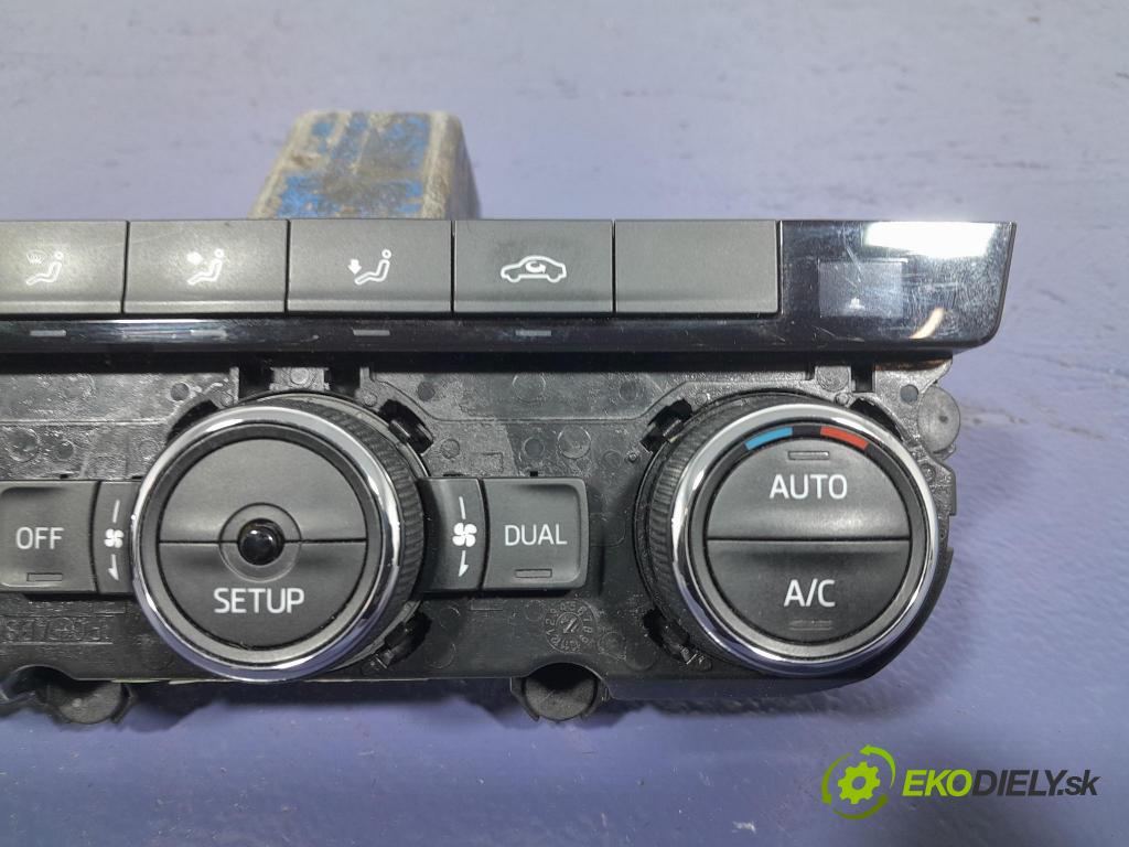 Skoda Octavia 2015 prepínač Klimatizácia: Prúd vzduchu: 5E0907044K