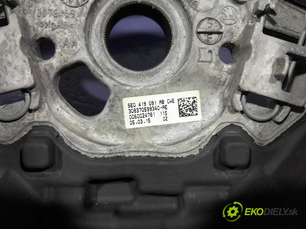 Skoda Octavia 2015 volant 5E0419091AB