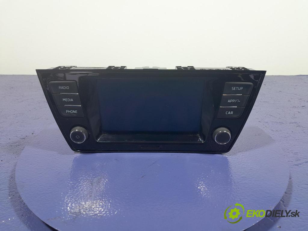 Skoda Fabia 2018 Zobrazit: Rádio: / GPS 6V0035871J