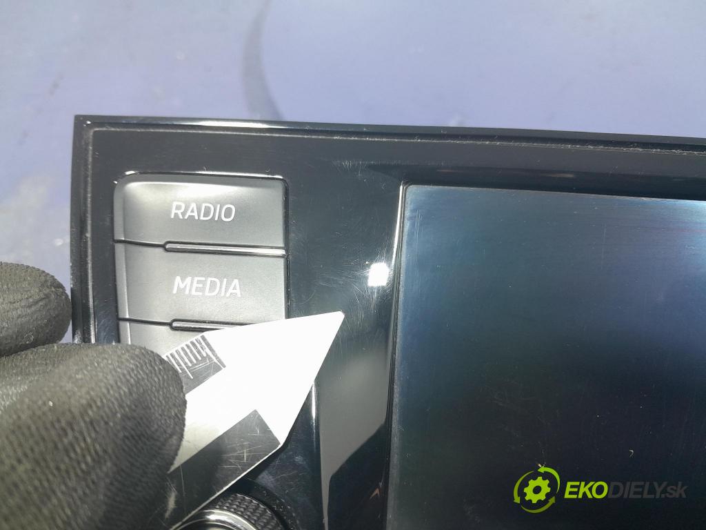 Skoda Fabia 2018 Zobrazit: Rádio: / GPS 6V0035871J