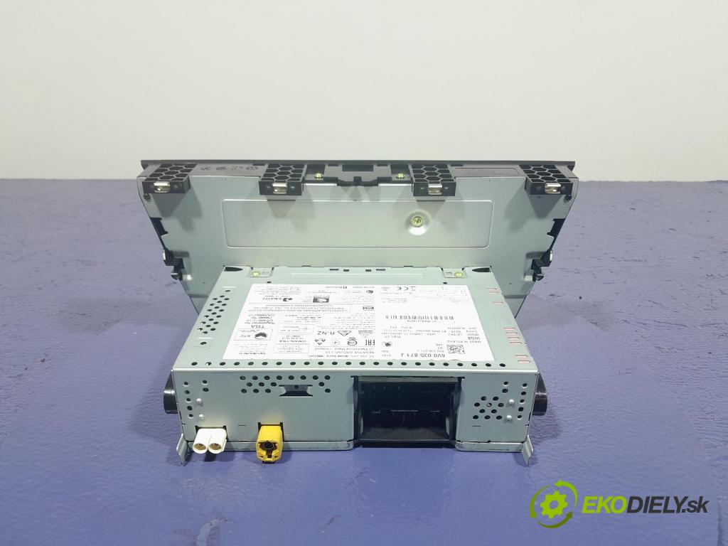 Skoda Fabia 2018 Zobrazit: Rádio: / GPS 6V0035871J
